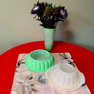 Vintage Tupperware Jello Molds